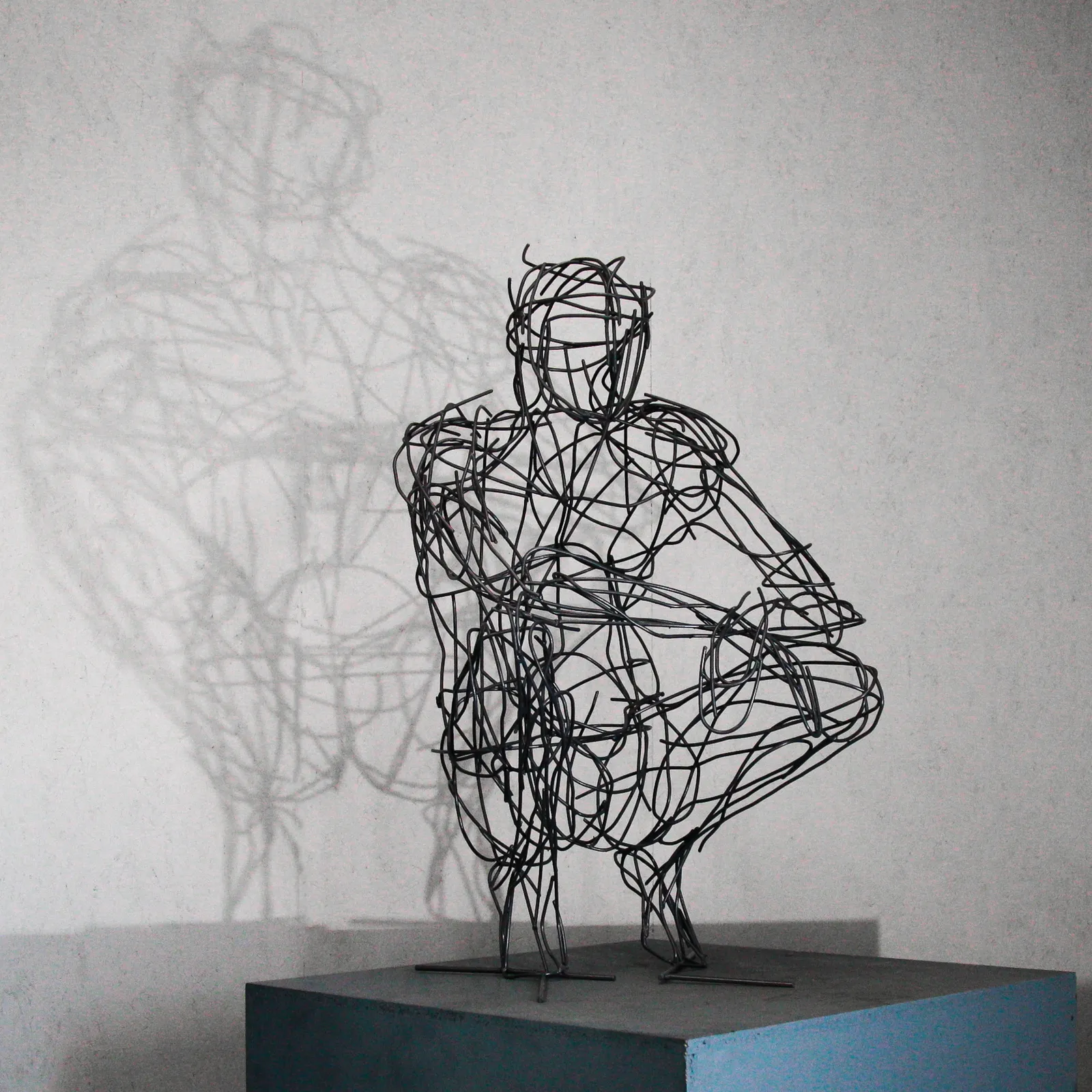Skulptur von Bildhauerin Stefanie Welk, Kunst für Wohnraum, Praxisräume und Büro
