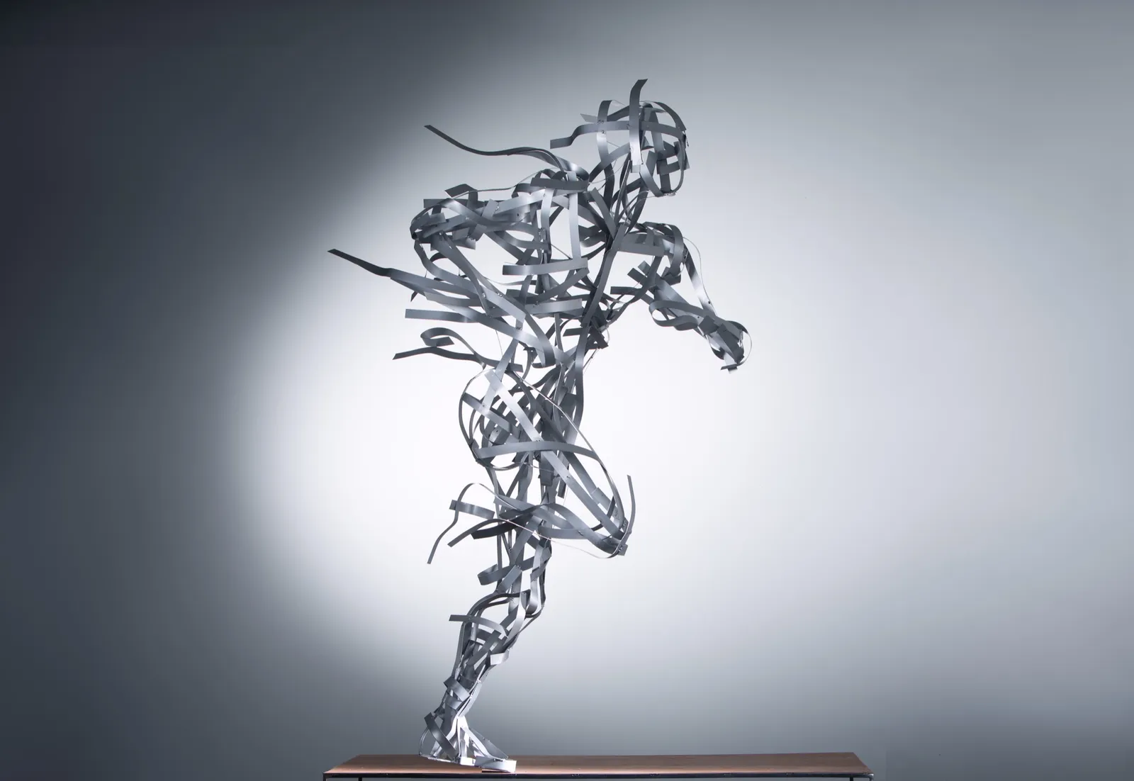 Läufer aus Metallbändern
