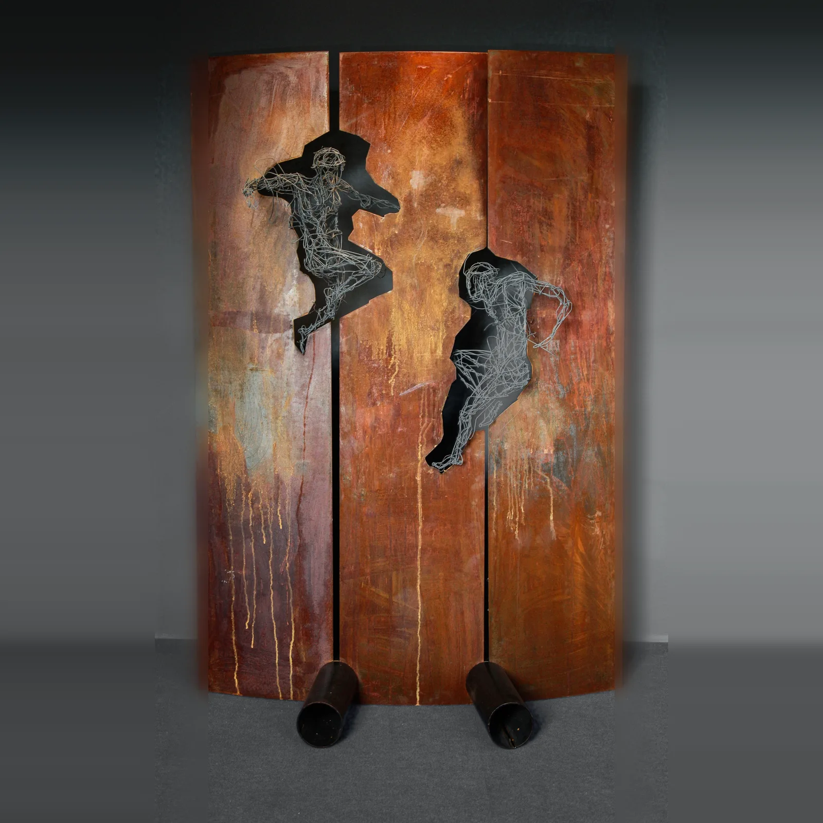 DIALOG – Skulptur von Bildhauerin Stefanie Welk, Kunst für Wohnraum, Praxisräume und Büro