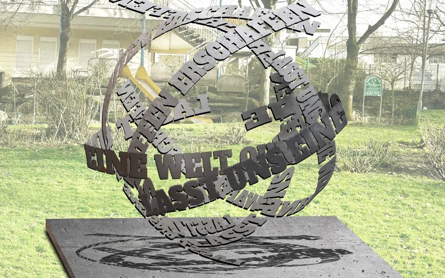 Weinheim, Stahlplastik